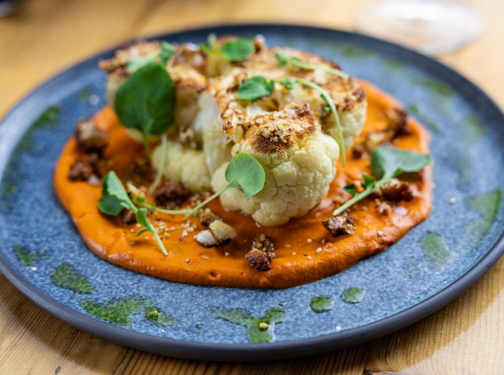Food and beverages at the Juniper Bistro in Banff National Park